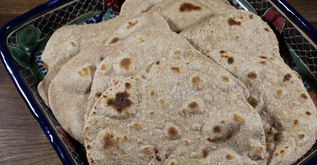 Quick Whole Wheat Chapati - Most Days Vegan